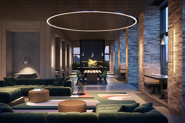 Amenity lounge